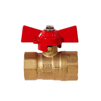 Кран шаровый 1/2" (Ø15) М/М бабочка STI 11Б27п (455) *1/160 Кран шаровый 1/2" (Ø15) М/М бабочка STI 11Б27п (455) *1/160