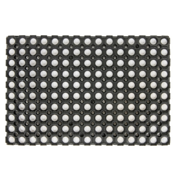 Коврик ячеистый 40*60*1,6 см грязесборный черный "KOVROFF" (арт.15161)  *1/12 (МЦ99)