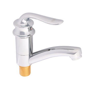 Смеситель для умывальника Potato P45219-2 короткий излив *1/10