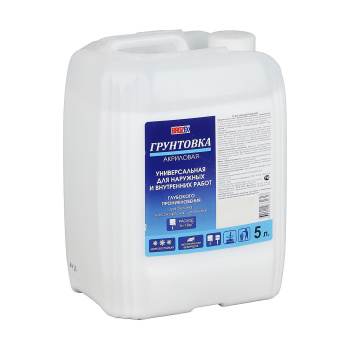 Грунтовка-концентрат 1:1 глубокого проникновения BROZEX, 5 кг Грунтовка-концентрат 1:1 глубокого проникновения BROZEX, 5 кг
