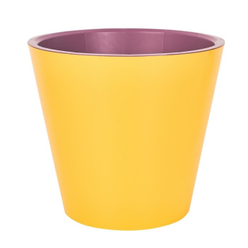 Кашпо пластм. "London" 10,5л d верха 280мм h253мм со вставкой Спелая груша IG620810029 *1/6