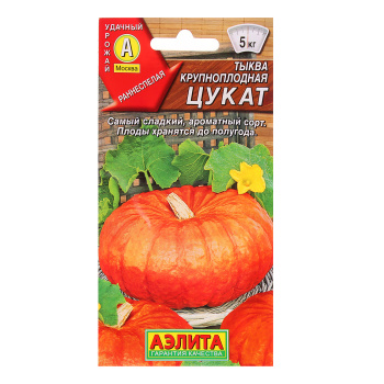 Семена Тыква Цукат крупноплодная 1гр Аэлита цв *10/500