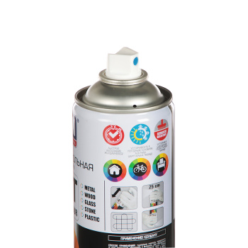 Эмаль-аэрозоль 520 мл TYTAN Professional, RAL 9005 черная, глянцевая