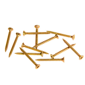 Шурупы жёлтые BROZEX пакет 3*30 (30шт) *10/100 Шурупы жёлтые BROZEX пакет 3*30 (30шт) *10/100