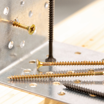 Шурупы жёлтые BROZEX пакет 4*70 (15шт) *10/100