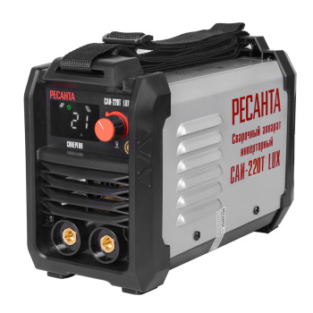 Аппарат сварочный инверторный Ресанта САИ-220Т LUX, 220 А, 1.5-3 мм