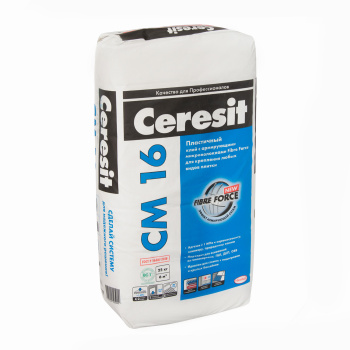 Клей для плитки Церезит СМ 16, 25 кг Клей для плитки Церезит СМ 16, 25 кг