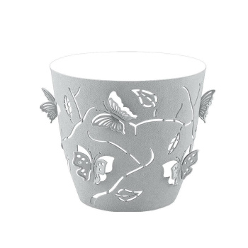 Кашпо пластм. "Butterflies" 1,4л d верха 145мм h134мм серый шторм PT401210025 ("Plast Team")*1/10 Кашпо пластм. "Butterflies" 1,4л d верха 145мм h134мм серый шторм PT401210025 ("Plast Team")*1/10