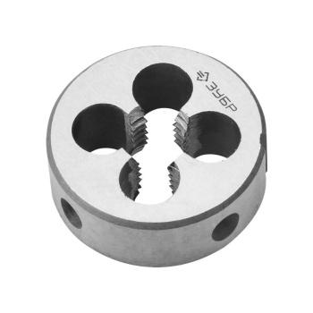 Плашка  М8x1.25мм сталь 9ХС (4-28022-08-1.25) ЗУБР *1/10/100 Плашка  М8x1.25мм сталь 9ХС (4-28022-08-1.25) ЗУБР *1/10/100