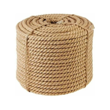 Канат джутовый d26мм кабельтовая свивка (бухта) *100