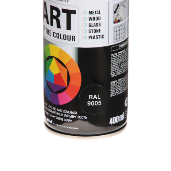 Эмаль-аэрозоль 520 мл TYTAN Professional, RAL 9005 черная, глянцевая