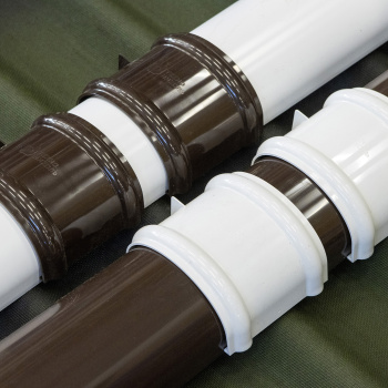 Желоб водосточный 120х3000 мм ТехноНиколь, темно-коричневый Желоб водосточный 120х3000 мм ТехноНиколь, темно-коричневый