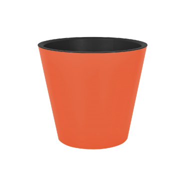 Кашпо пластм. "London"  3,3л d верха 190мм h173мм со вставкой Итал. терракот IG625110041 *1/9
