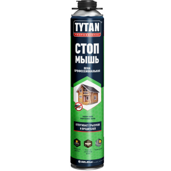 Пена монтажная профессиональная 750 мл TYTAN Стоп мышь, летняя