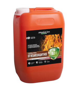 Средство для защиты древесины 10 л ОгнеБио ОБЗ-1 с индикатором Здоровый дом *1/60