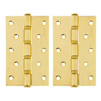 Петля универсальная 125*75*2,5мм ЗОЛОТО G (комплект 2шт.) AVERS *1/6/48