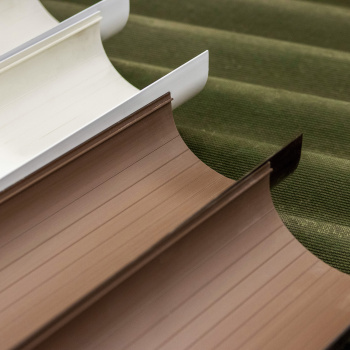 Желоб водосточный 120х3000 мм ТехноНиколь, темно-коричневый Желоб водосточный 120х3000 мм ТехноНиколь, темно-коричневый