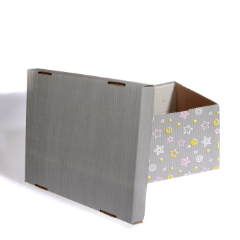 яяяКоробка д/хранения картон 370x280x180мм "Звездное небо" Д20104/№2 Звездн.небо *1/20