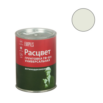 Грунтовка ГФ-021 белая 0,9 кг Расцвет *1/14/588