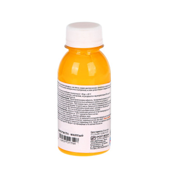 Колер паста золотисто-желтый 0,1 кг ДАЛИ *8/48