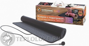 Коврик для сушки обуви и обогрева ног Теплолюкс, 50х80 см Коврик для сушки обуви и обогрева ног Теплолюкс, 50х80 см
