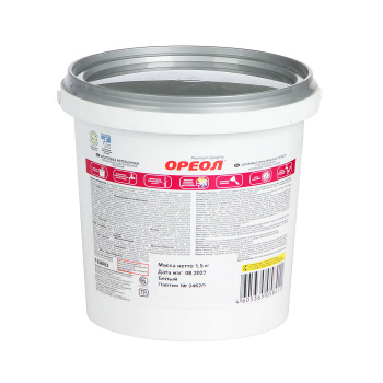 Шпатлевка латексная интерьерная 1.5 кг Ореол
