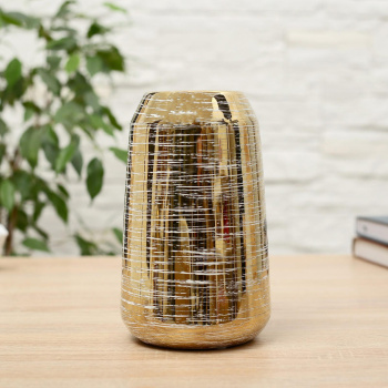 Ваза керамика настольная "Адэр" потертость, 7х20 см, микс 5372619