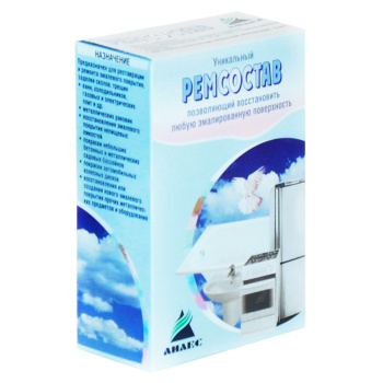 Эмаль для ванн белая 175 г ремсостав Анлес *1/15 Эмаль для ванн белая 175 г ремсостав Анлес *1/15