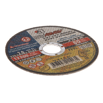 Круг отрезной 115*2*22 по МЕТАЛЛУ А36 S BF 80 2 мет.+нерж. (Луга) *25/200