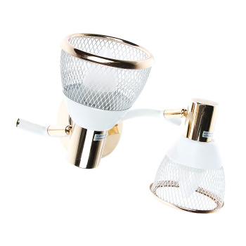 Светильник настенный (спот) 05967-0.8-02 WH+FGD Е14 2*60W *2