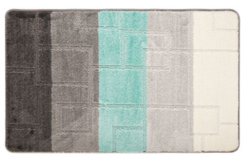 Коврик д/ванной Bombini "Silver" (60см х 100см) Антрацит SLV 71 *1/40