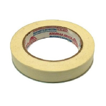 яяяЛента клейкая малярная 25мм х 50м АЛЬЯНС *12/72