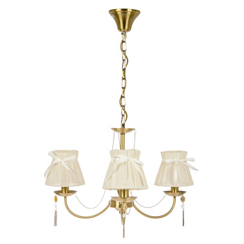 Светильник подвесной IL0023-3PSQ-24 AB CASTOR 40Вт Е14 S=18м2  *1