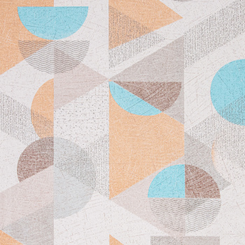Обои дуплекс Белорусские обои Геометрия-11 серо-розовый 220011-11 (9С7К), 0.53х10.05