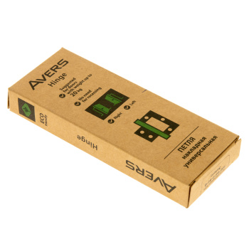 Петля без врезки 100*63*2мм ЗОЛОТО G (комплект 2шт.) AVERS *1/6/48