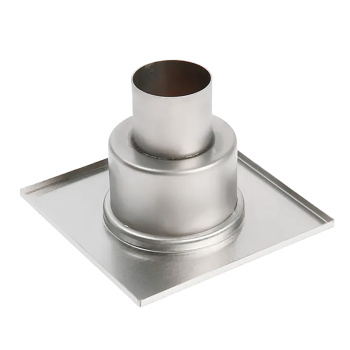 Трап вертикальный д50 (150*150) хром *1/10