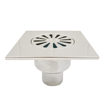 Трап вертикальный д50 (150*150) хром *1/10