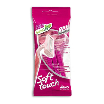 Станок д/бритья АРКО Софт Тач жен (2лез) 3шт (т-2091) *1