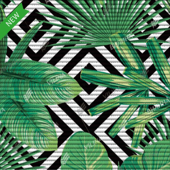 Коврик для ванной ПВХ шир. 80см х15м "V-line" Фотопечать FV34 "Тропики"   *15