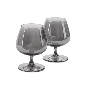 яяяНабор бокалов стекло Luminarc "Сияющий Графит" 2шт 410мл д/коньяка P1567 *1/6
