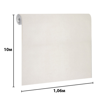 Обои флиз белые Vlies Band 1,06*25м 2007-25 *1/4