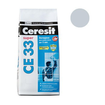 Затирка для швов 2 кг Церезит CE 33, крокус