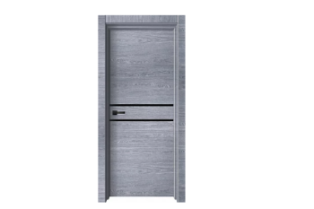 Дверное полотно глухое Двери Гуд WOOD 2, 2000х800х42 мм, дуб грей серый