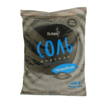 Соль морская природная, 409,50 гр 3102565