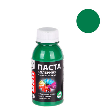 Колер паста зеленый 0,1 кг ДАЛИ *8/48