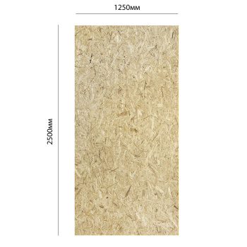 Плита 22 мм OSB-3 (ОСБ-3) Kronospan, 2500х1250 мм, 3.125 м²