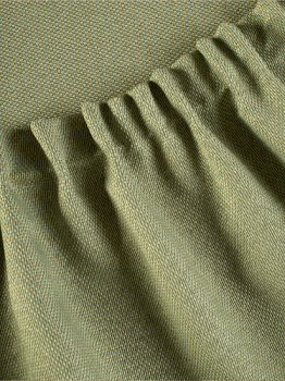 Штора блэкаут лен рогожка 200*270см салатный арт.24665 NOVEL *1