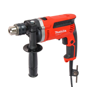 Дрель  710Вт 1скор.0-3200об/мин патрон13мм реверс ударная 0-48000уд/мин M8100 MAKITA *1/6