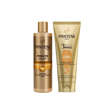 яяяПН PANTENE Шамп Minute Miracle Интенсив восст 270мл+Блз-ополаск 3MinuteMiracle Интенсив восст 200мл