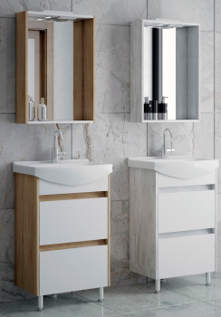 Тумба /Korall/ "Орегон 55 Z2" Пайн (выписывать раковину Уют 55 (ББ29) или Исеть 55 (ИЮ813)  *1